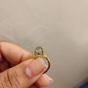 Elegant Gold and Silver Women's Ring